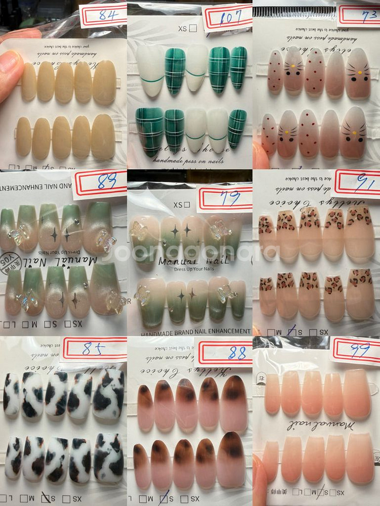 S네일팁9,900원3개--1