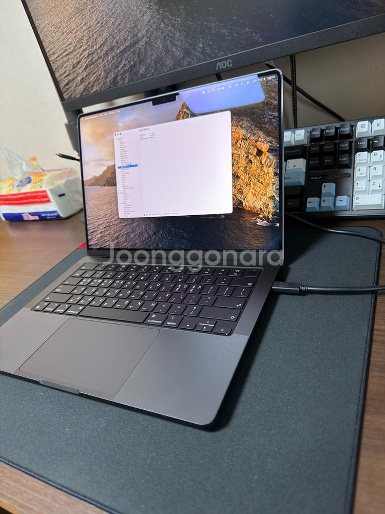 맥북 프로 14 M4 14코어 1tb 스페이스블랙--7