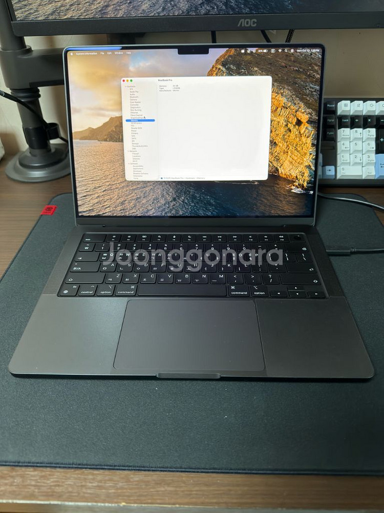 맥북 프로 14 M4 14코어 1tb 스페이스블랙--6