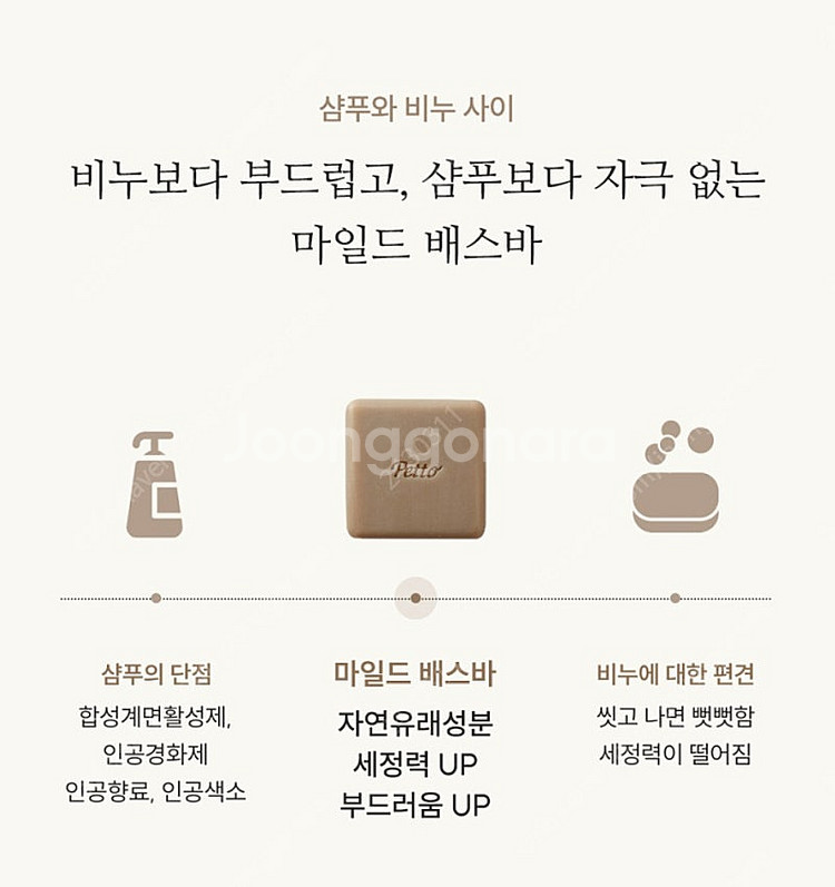 펫토 마일드배스바 강아지 비누 저자극 발비누 샴푸 중성--6