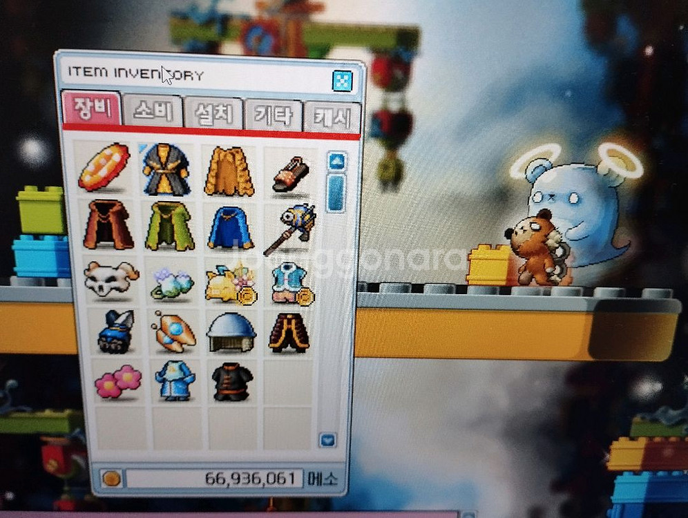 메이플랜드 메랜 2800:1 메소 팝니다--0