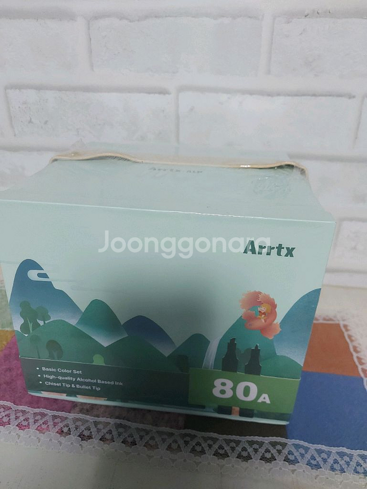 (새상품)아트엑스ALP 클래식 디자인 마카펜 80색--2