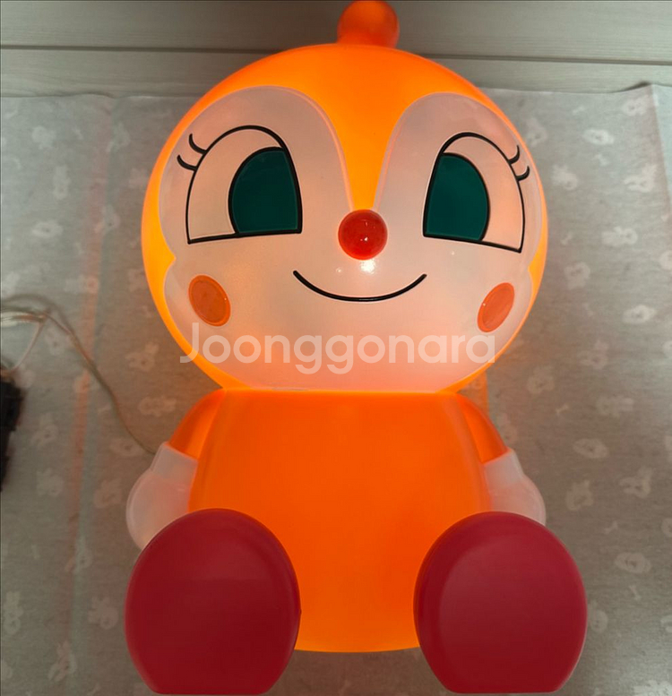 호빵맨 짤랑이 무드등 조명 피규어--0