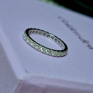 14k럡그로운 다이아 화이트 반지 (12호)