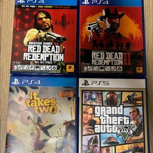 PS5, PS4 게임 레데리1,2 GTA5 잇테익스2