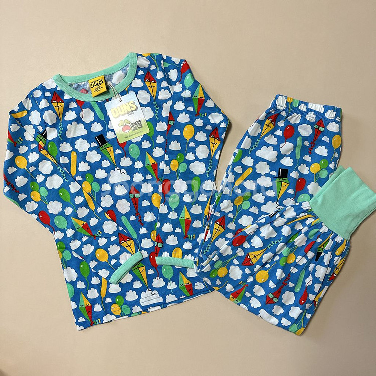 던스스웨덴 구름 긴팔 상하 110--0