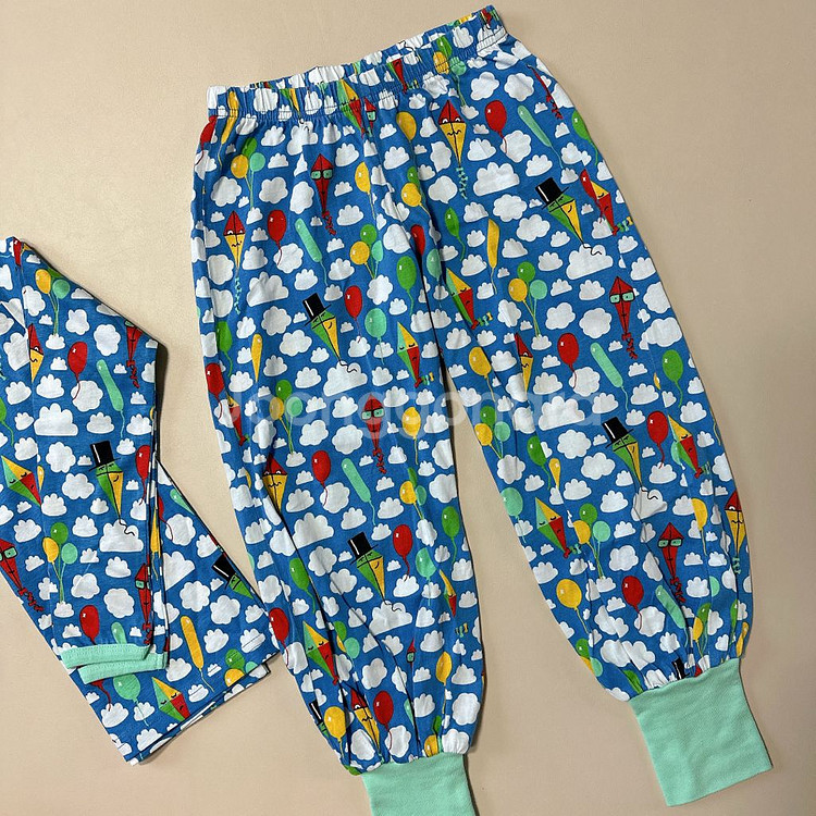 던스스웨덴 구름 긴팔 상하 110--1