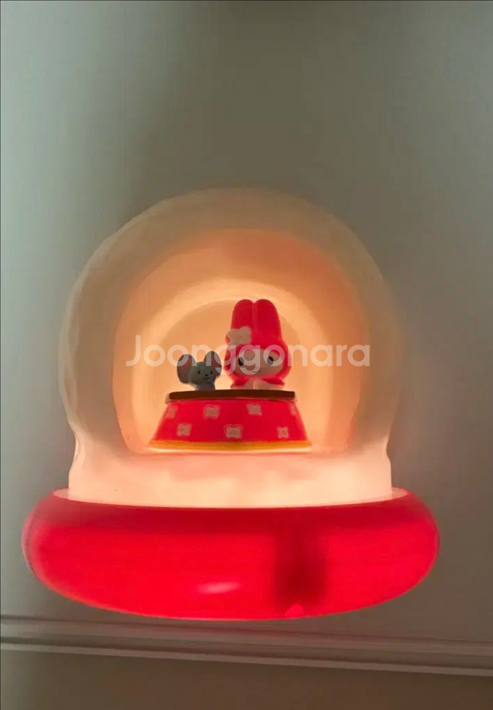 산리오 마이멜로디 고전 마멜 빨간 마멜 코타츠 무드등--0
