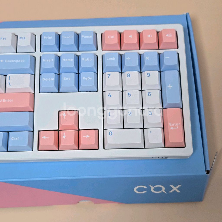 콕스 cs108 맘모스스위치 기계식 키보드--7
