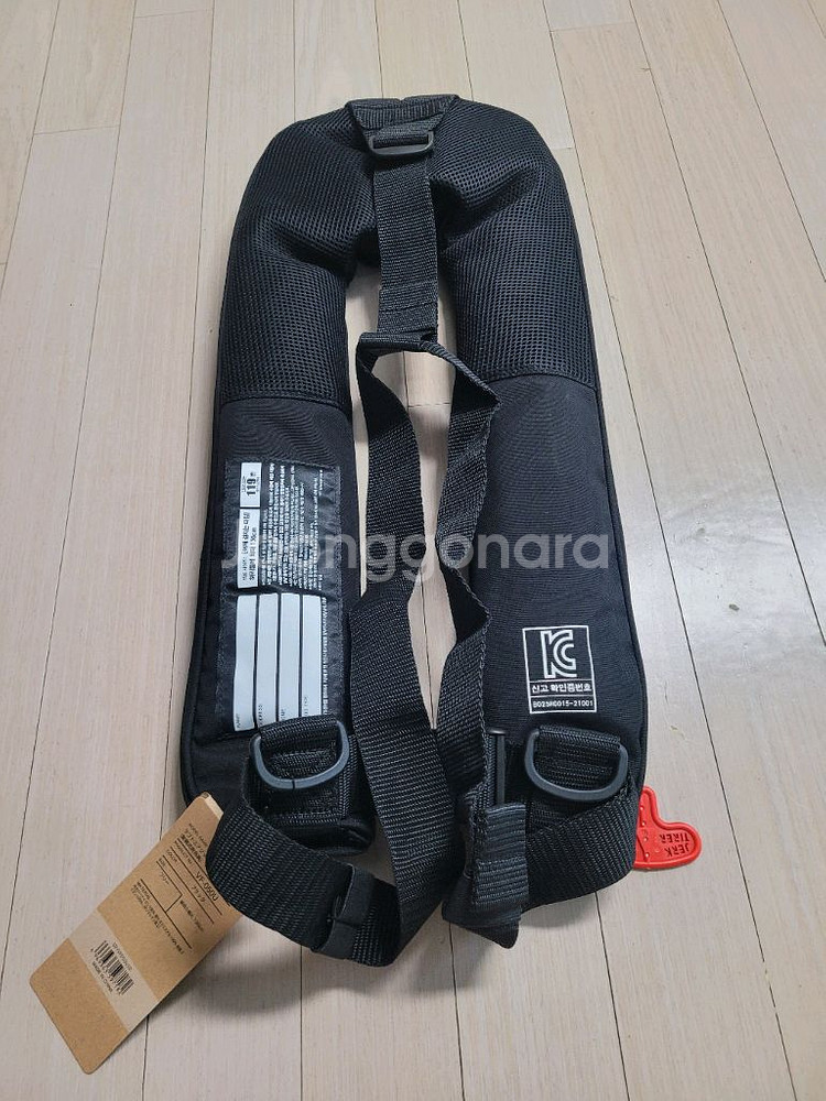 윤성 시마노 VF-050U 자동팽창식 구명조끼 에어--2