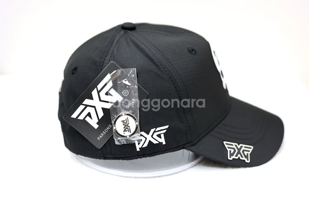 PXG 남성용 블랙 스컬 골프모자--4