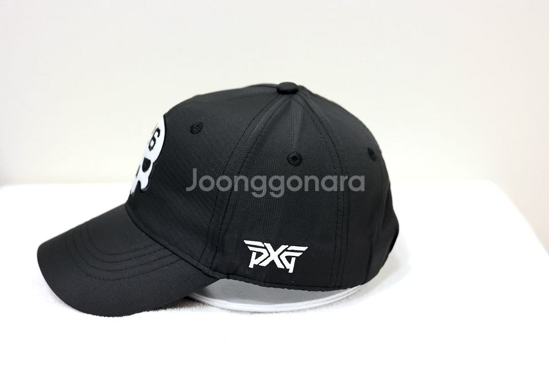 PXG 남성용 블랙 스컬 골프모자--2