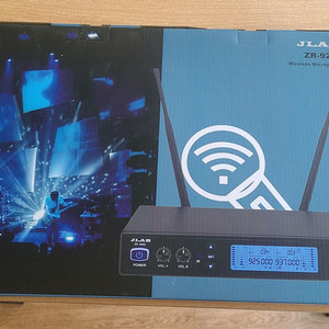 제이랩 ZR-9200 수신기, 무선마이크 팝니다.