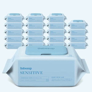 베베숲 물티슈 80매 20팩/ 10박스 넘게있음