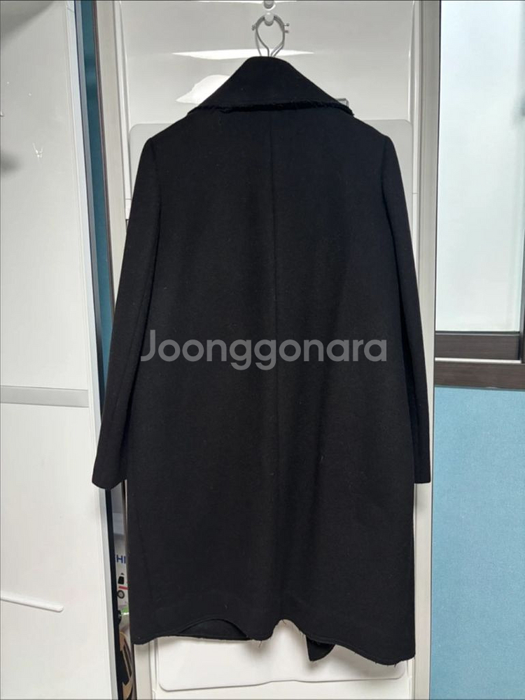 DEWL 듀엘 블랙 울코트 55--3