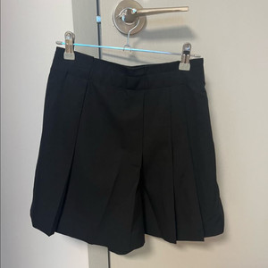 타임 플리츠 치마바지(블랙)