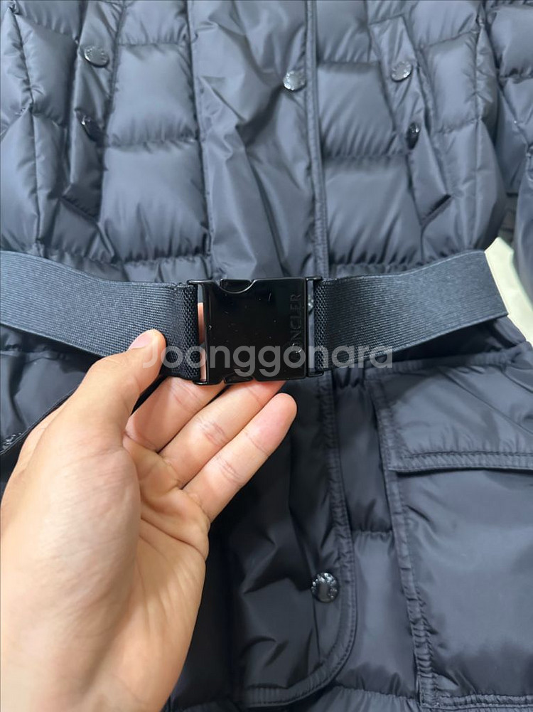 몽클레어 클로에 여성 패딩 블랙--3
