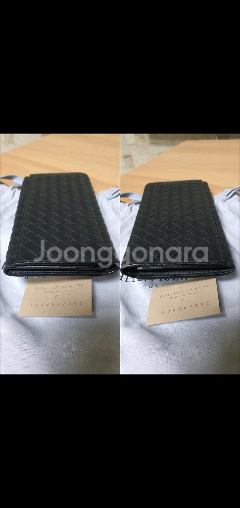 보테가베네타 장지갑 새상품급 정품(감정O)디올구찌프라다--6
