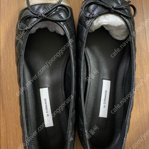 르꼬르망 퀼팅플랫 240 / 굽2.5cm / 블랙골드