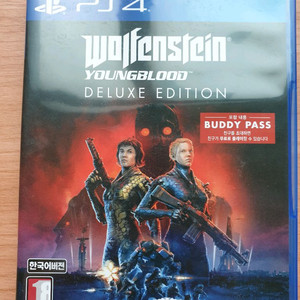 PS4 플스4 타이틀 울펜슈타인 영블러드 디럭스 에디션