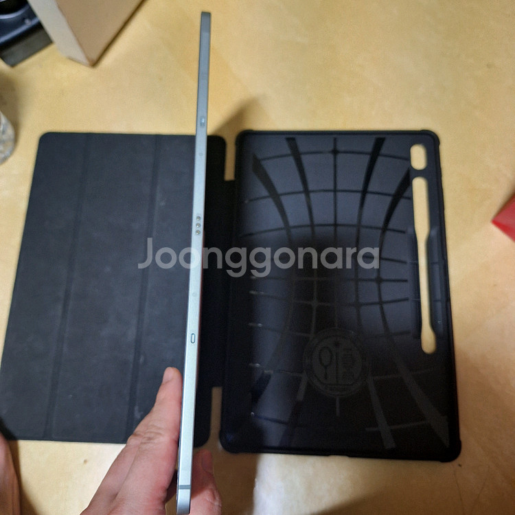 갤럭시 탭 S7 FE 64기가 실버 색상 판매--3