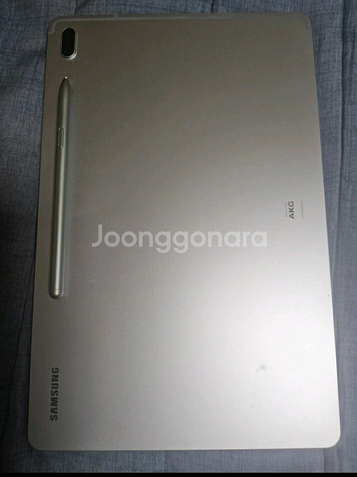 갤럭시 탭 S7 FE 64기가 실버 색상 판매--8