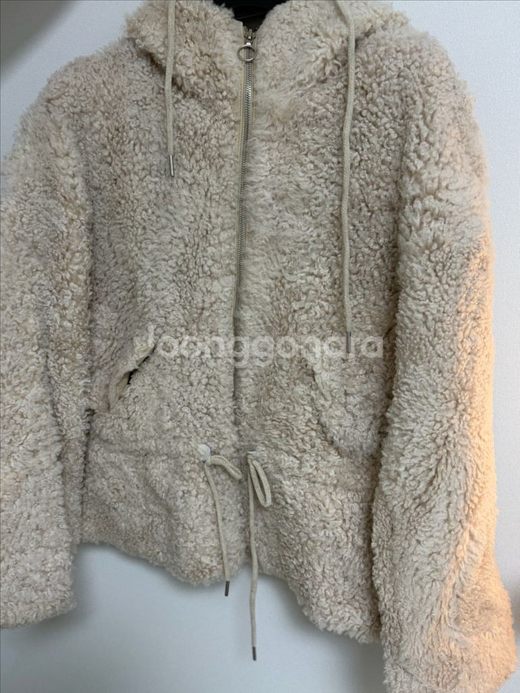 한섬 여성 양털 무스탕 판매합니다(55사이즈감)--0