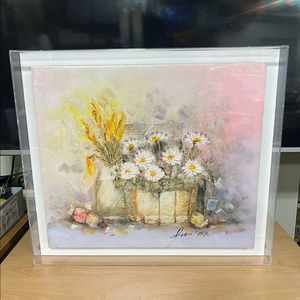 유화 꽃 그림 액자 인테리어 소품