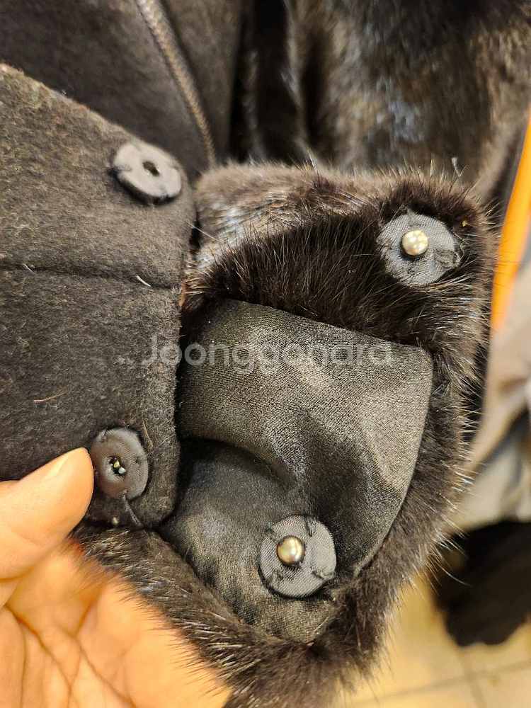 코펜하겐퍼 밍크조끼--1
