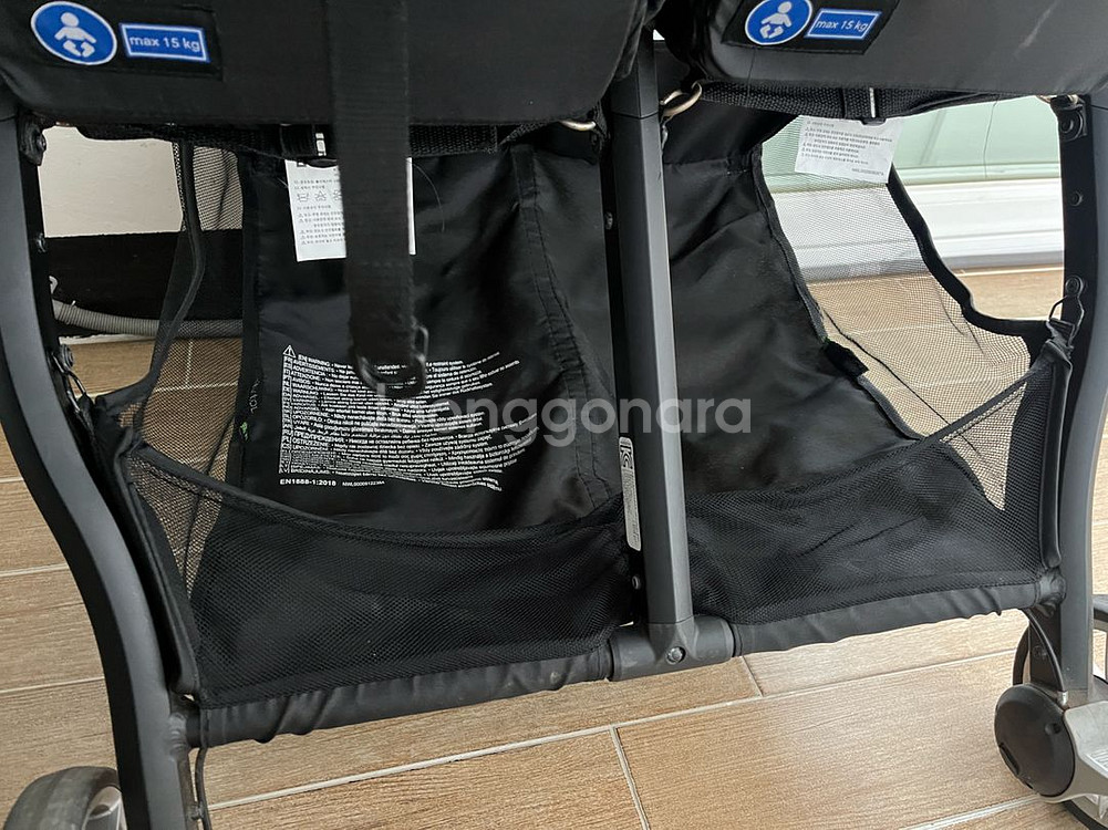 방풍 포함_베이비조거 쌍둥이유모차--5