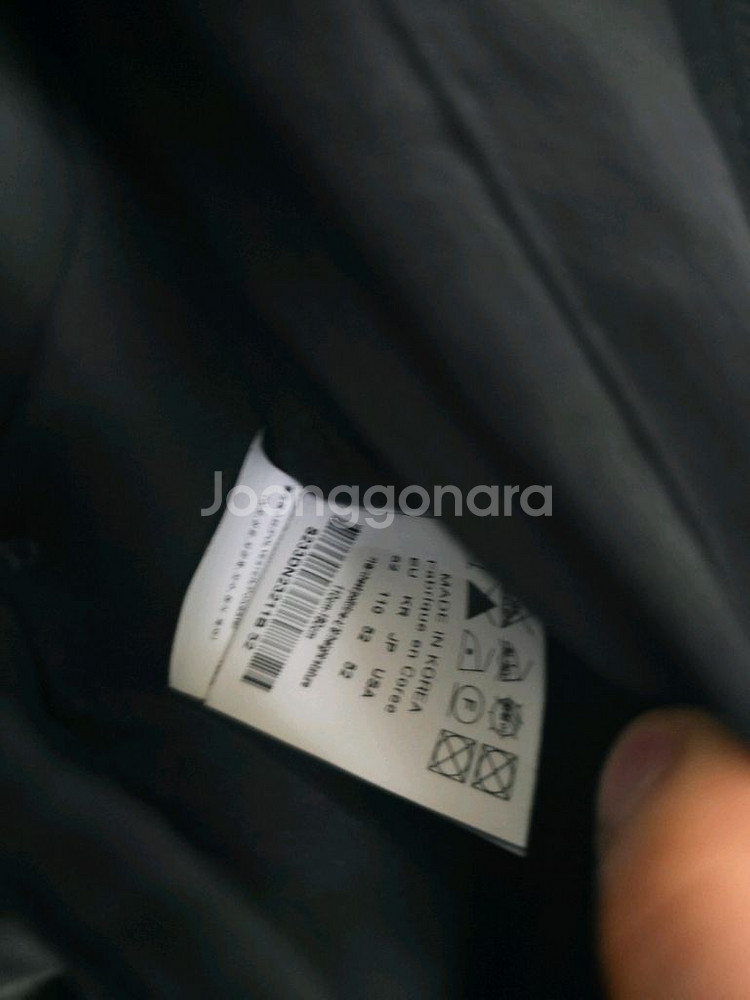 솔리드옴므 크리즈 128패딩 52사이즈--3