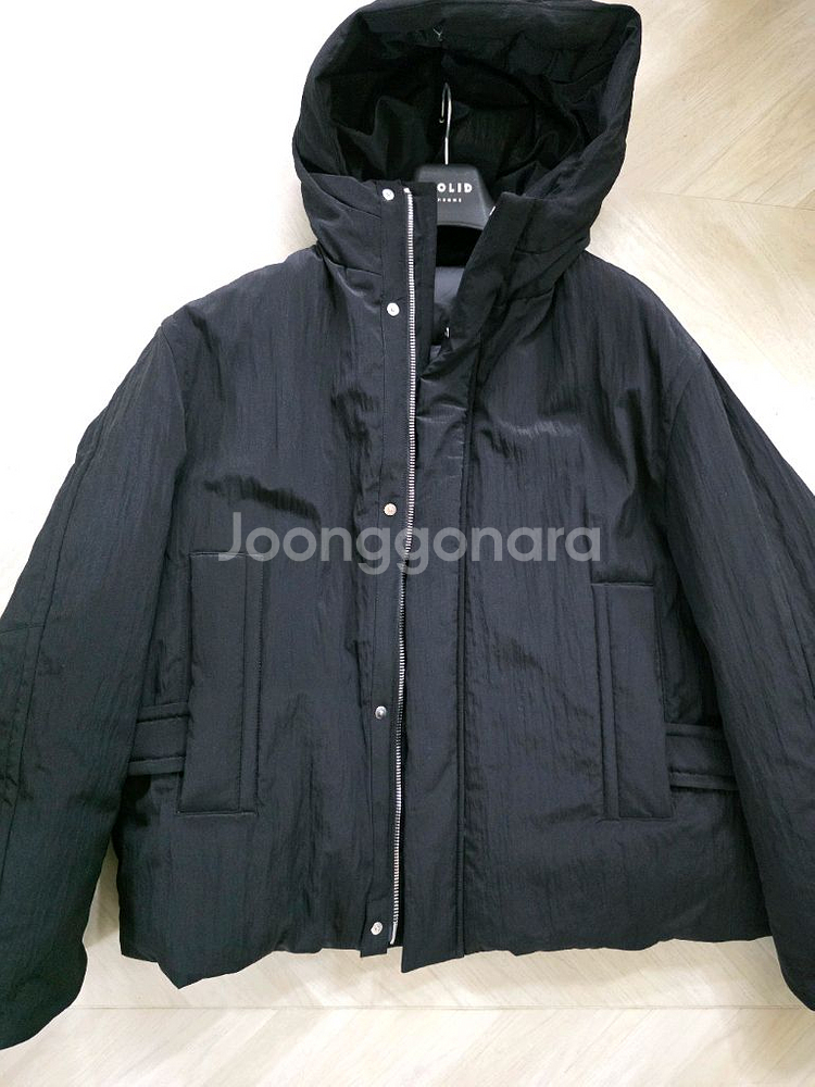 솔리드옴므 크리즈 128패딩 52사이즈--4