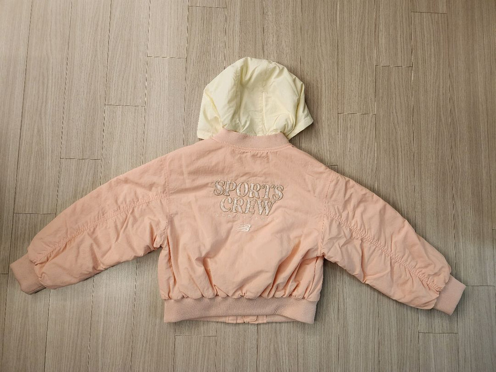 뉴발란스키즈 크롭 패딩 점퍼 130--1