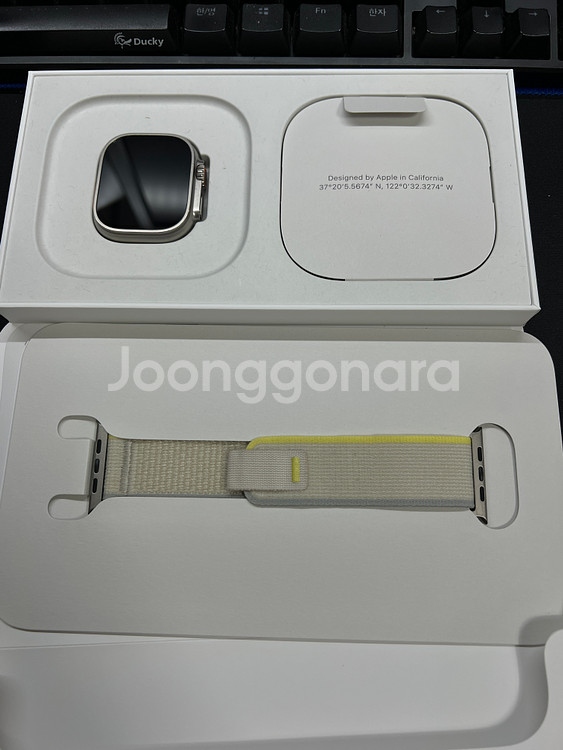 애플워치울트라1 49mm 배터리효율93% S급--6