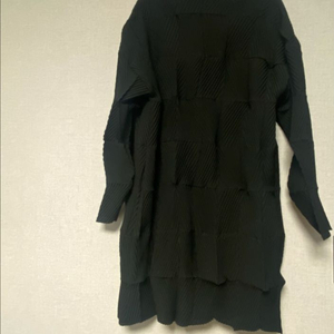 플리츠미 입체주름 롱자켓