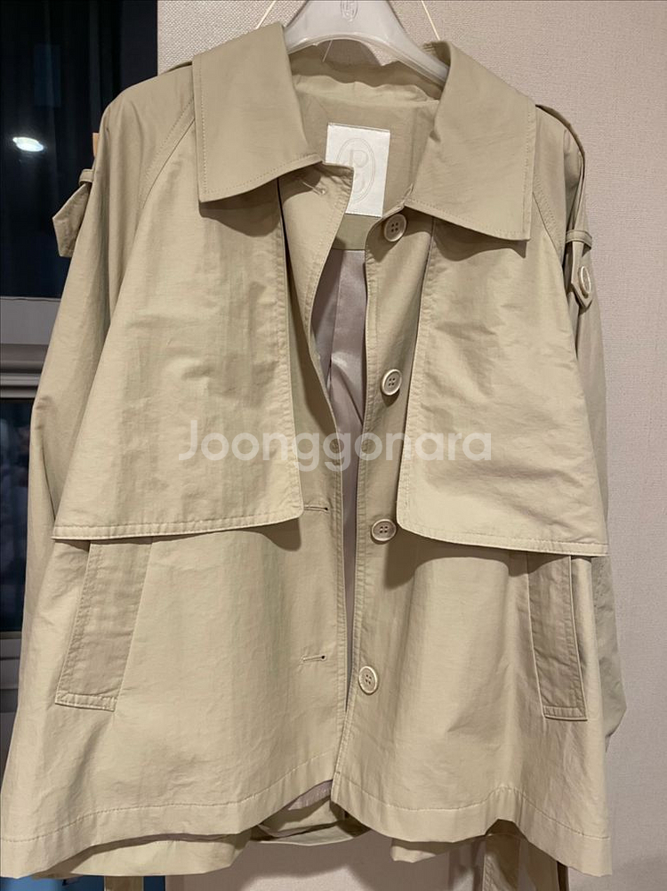 페이지유 하프 트렌치 자켓--3