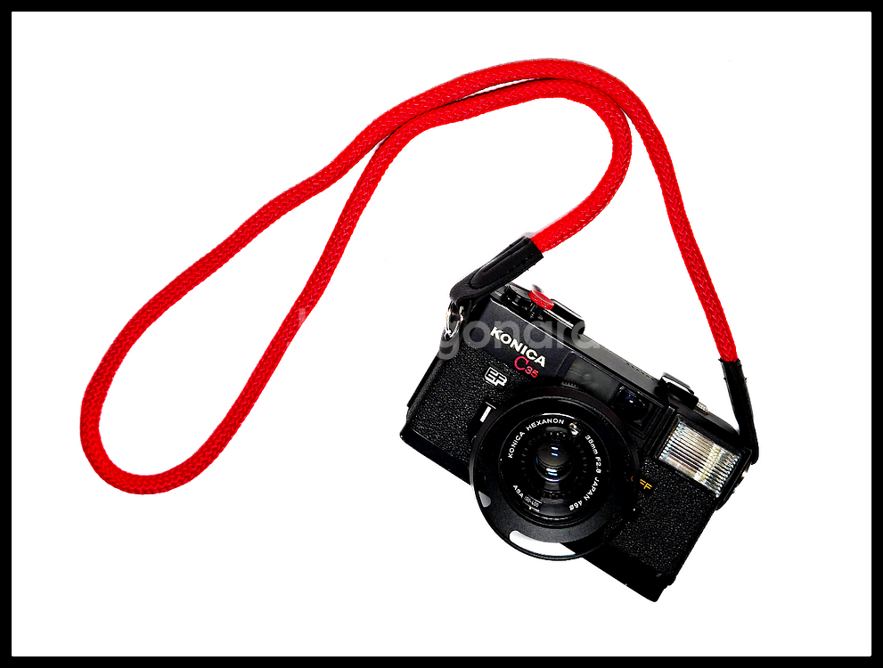 KONICA C35 EF. 필름카메라. 정상작동.--4