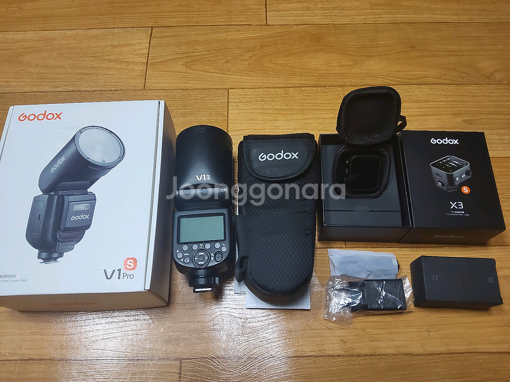 소니 고독스 V1PRO + X3 동조기--0