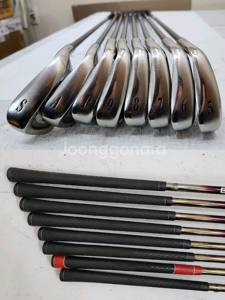 35만 다이와 아이언 등 여성용 중고골프채 풀세트--2