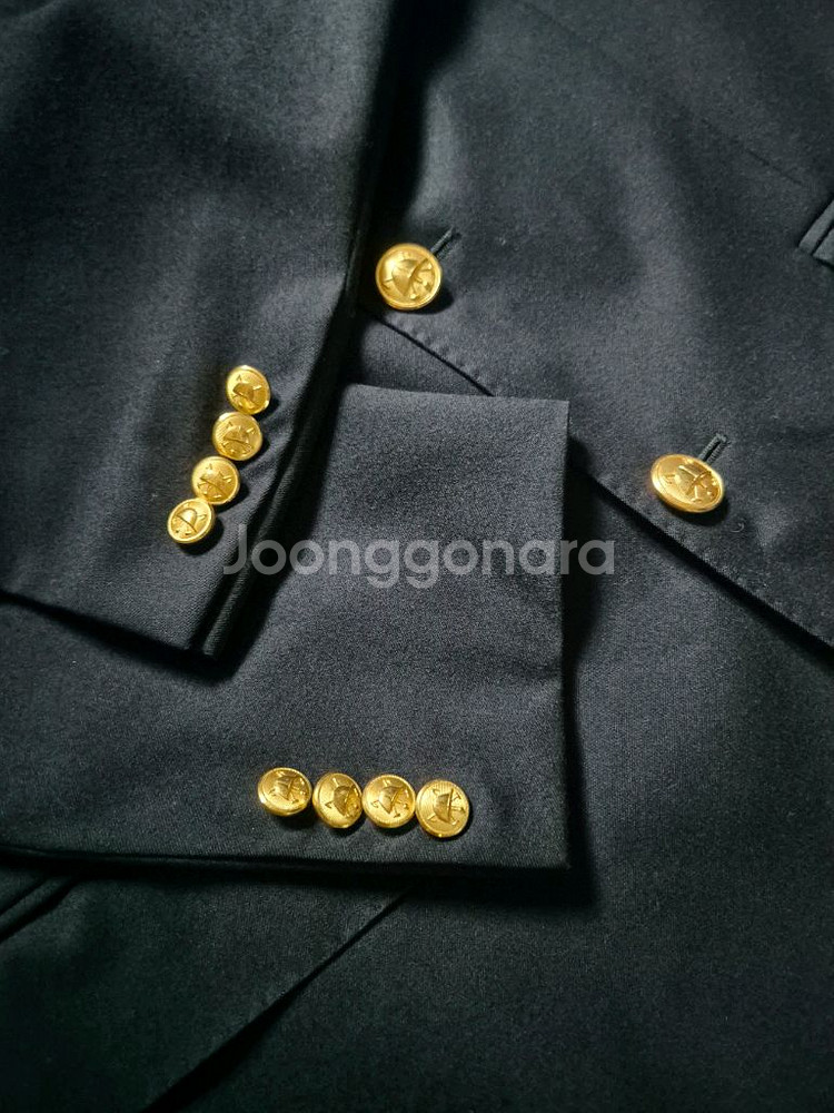 [42L] 폴로 이태리 금장 자켓 스포츠코트 블레이저--2