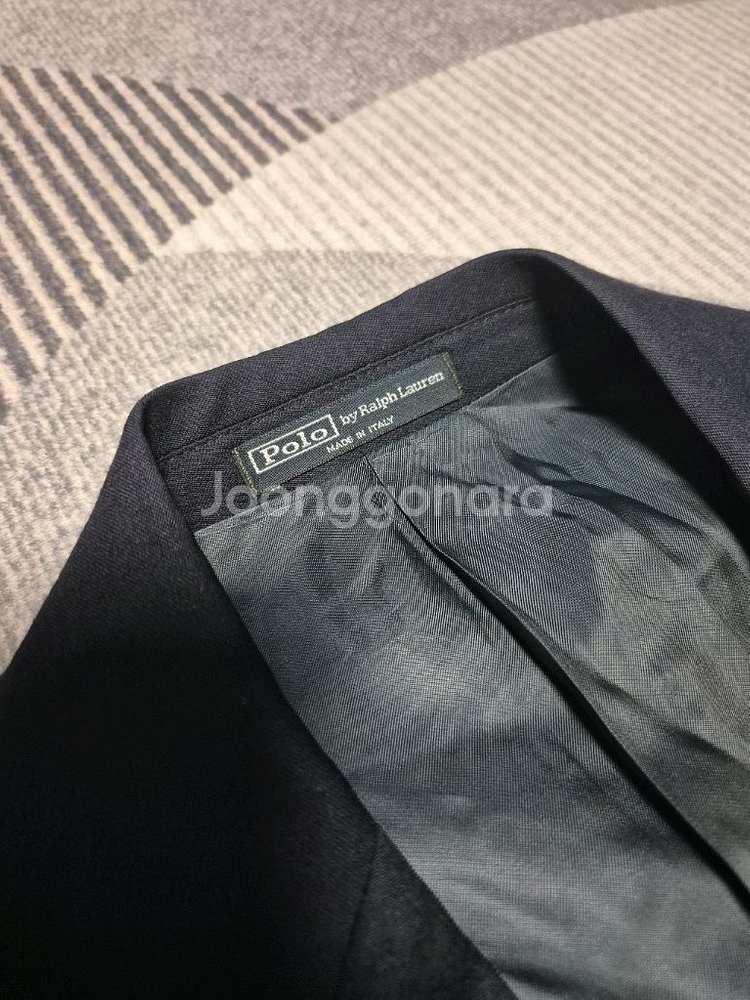 [42L] 폴로 이태리 금장 자켓 스포츠코트 블레이저--1