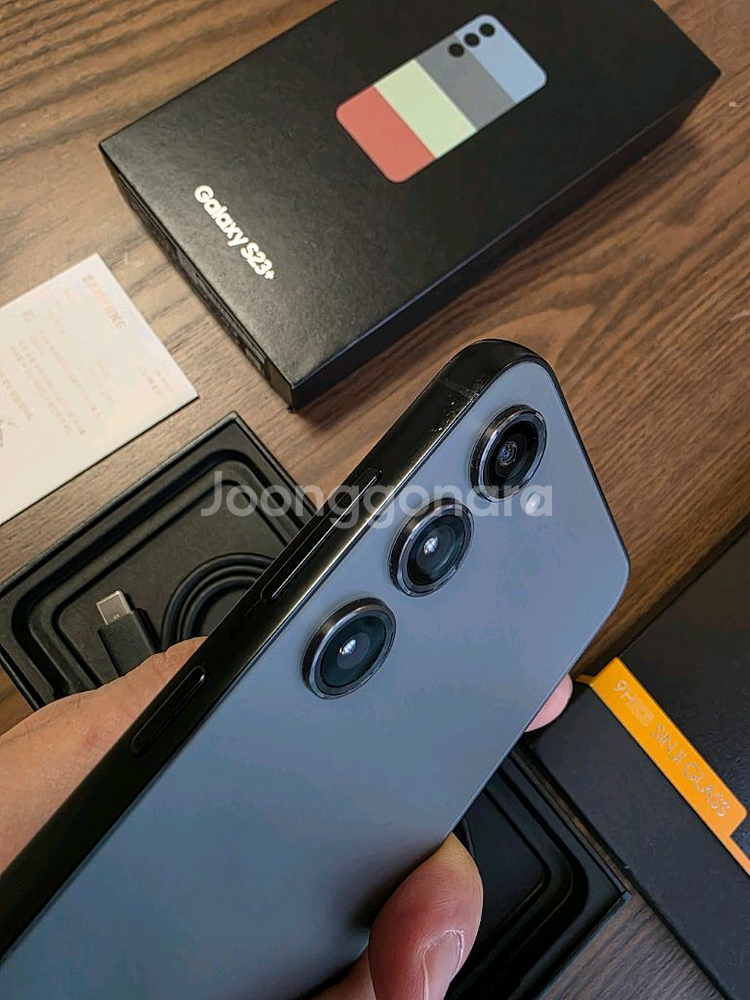 갤럭시 S23+ 플러스 512gb 그라파이트 자급제--2