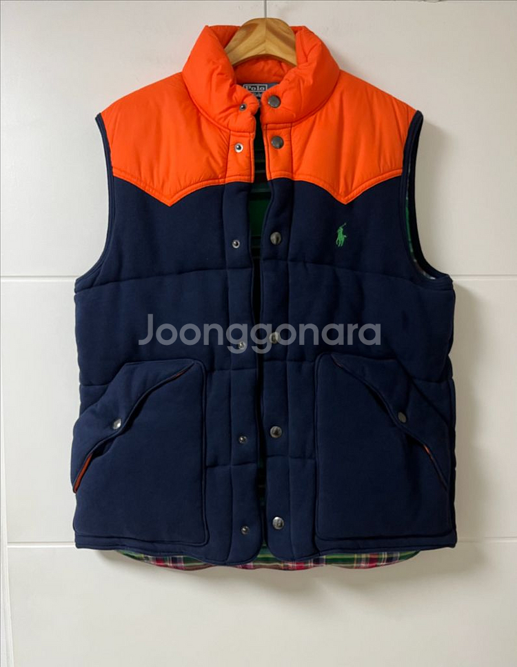 폴로 패딩 조끼--1