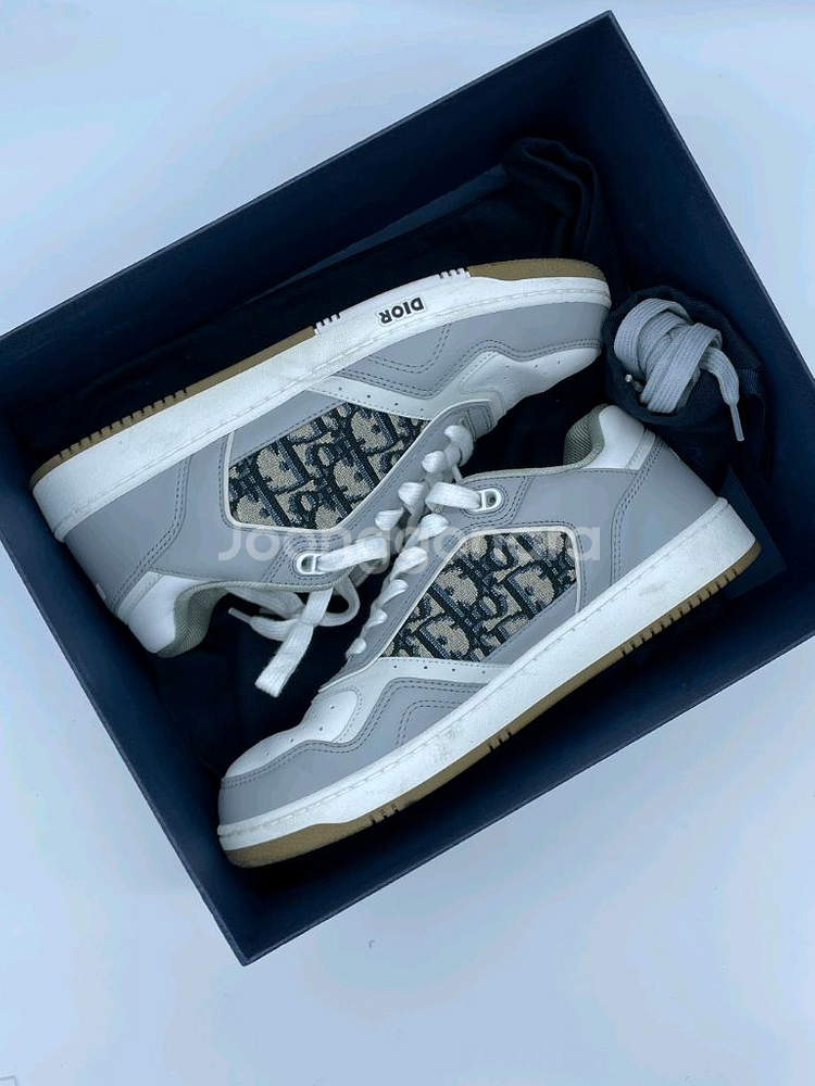 [ 40 / 풀구성 ] 디올 B27 오블리크 스니커즈--0