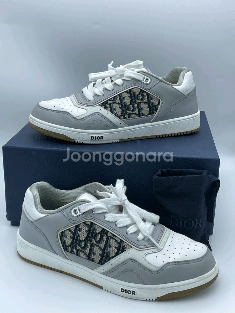 [ 40 / 풀구성 ] 디올 B27 오블리크 스니커즈--1