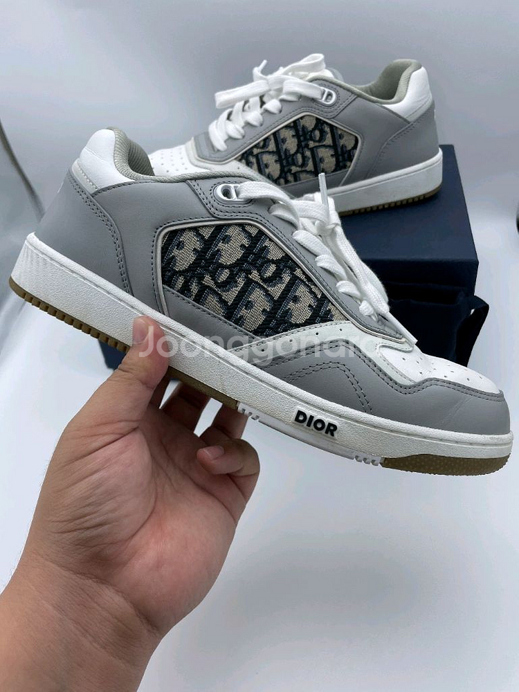 [ 40 / 풀구성 ] 디올 B27 오블리크 스니커즈--2