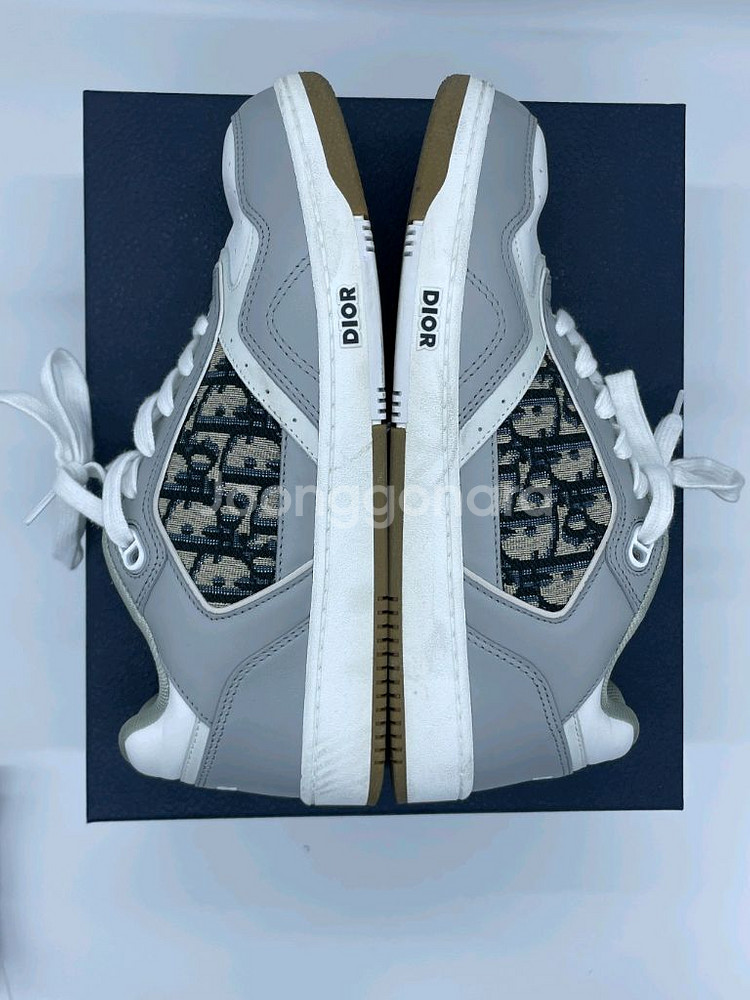 [ 40 / 풀구성 ] 디올 B27 오블리크 스니커즈--6