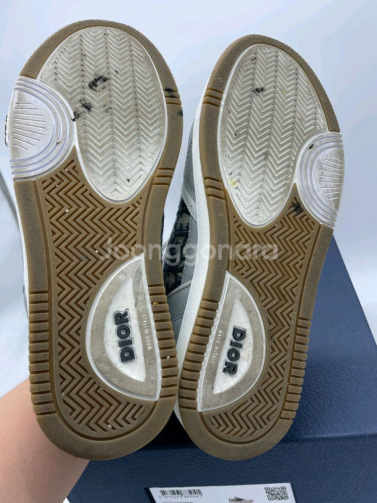 [ 40 / 풀구성 ] 디올 B27 오블리크 스니커즈--7