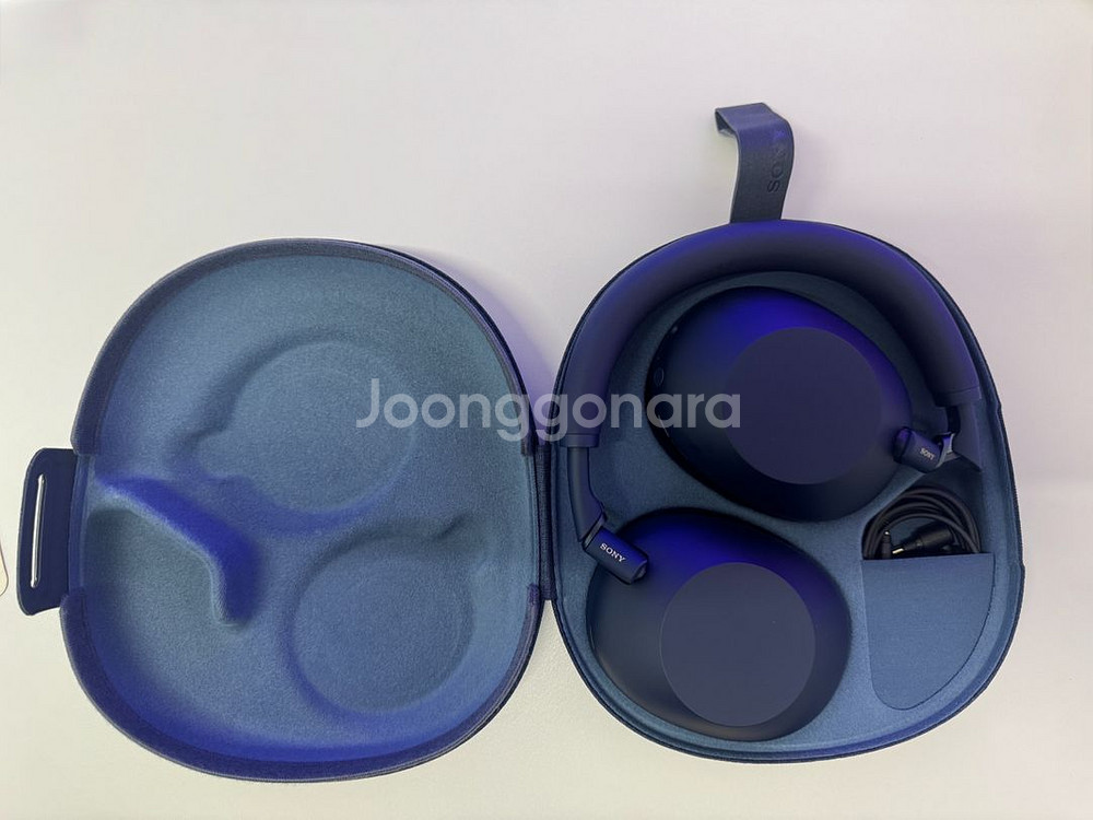 소니 WH-1000XM6 미드나잇블루--2