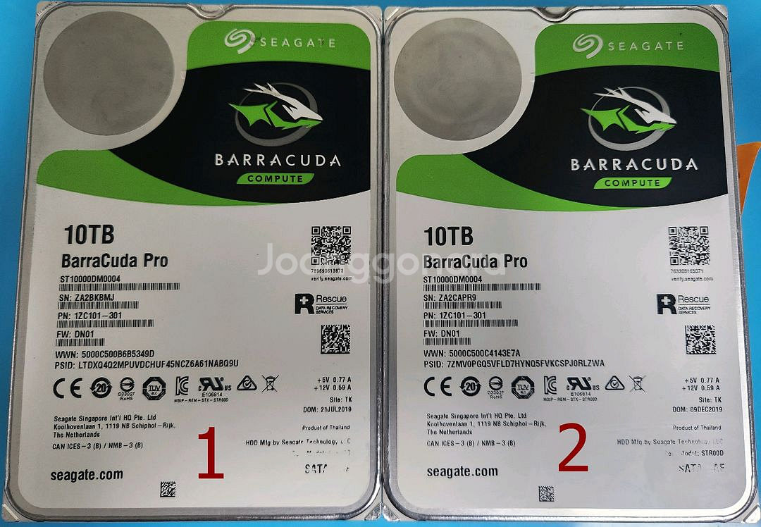 하드디스크3.5인치 HDD 10tb 씨게이트--0